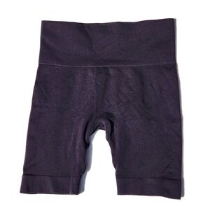 women's SET ACTIVE Biker Shorts ribbed SCULPTFLEX power Workout gym yoga‎ Size L
